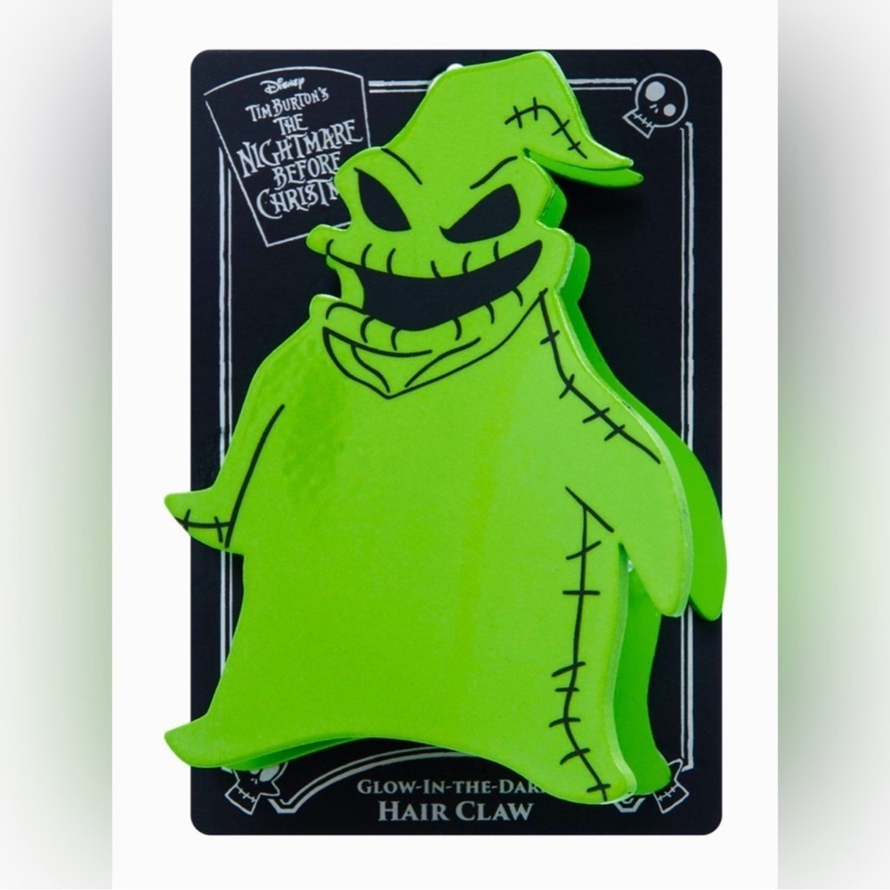 Oogie Boogie Glow In The Dark Hair Clip